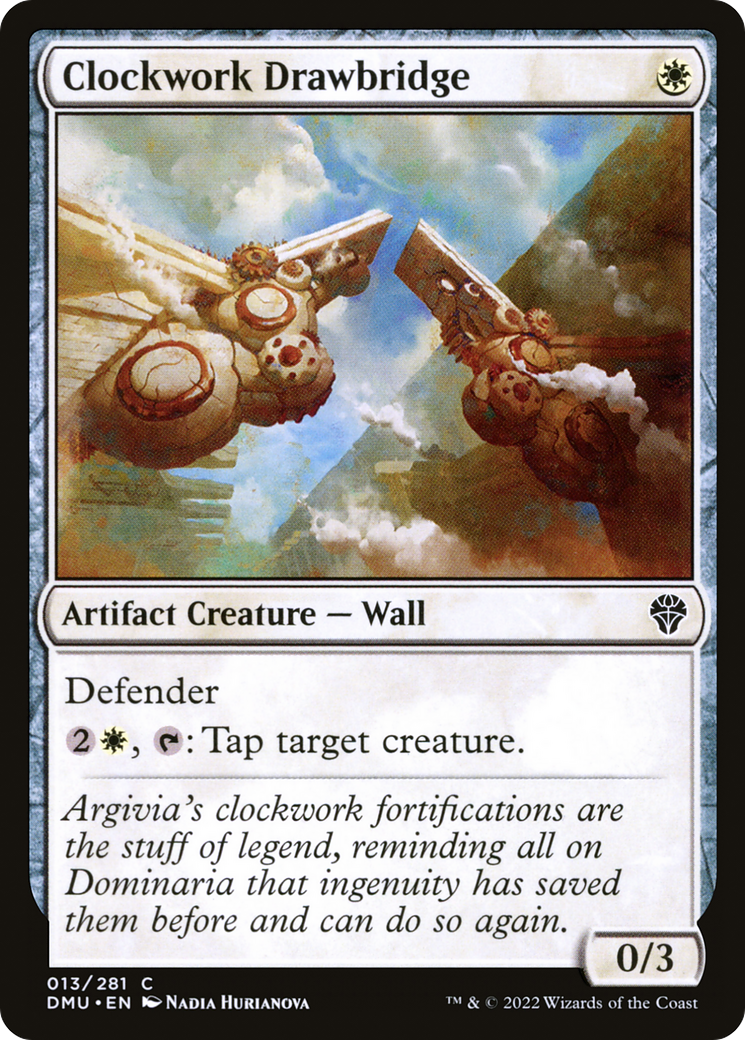 Clockwork Drawbridge Foil