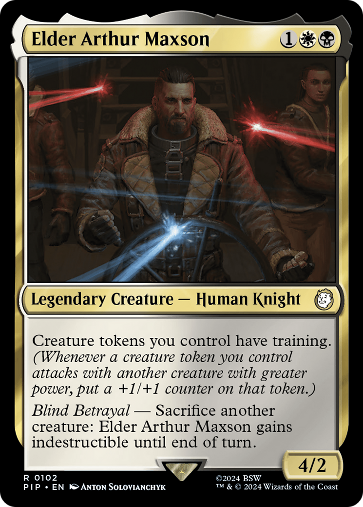 Elder Arthur Maxson Foil