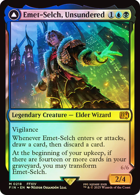 Emet-Selch, Unsundered // Hades, Sorcerer of Eld - Foil