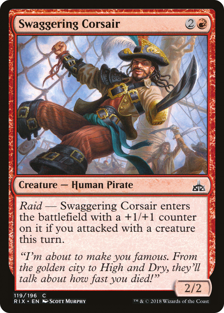 Swaggering Corsair Foil