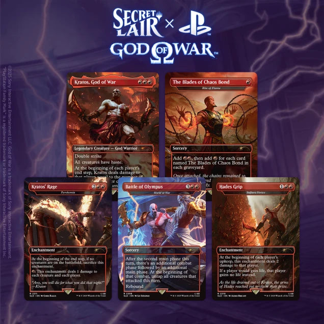 Secret Lair x God of War: Greek (PlayStation)