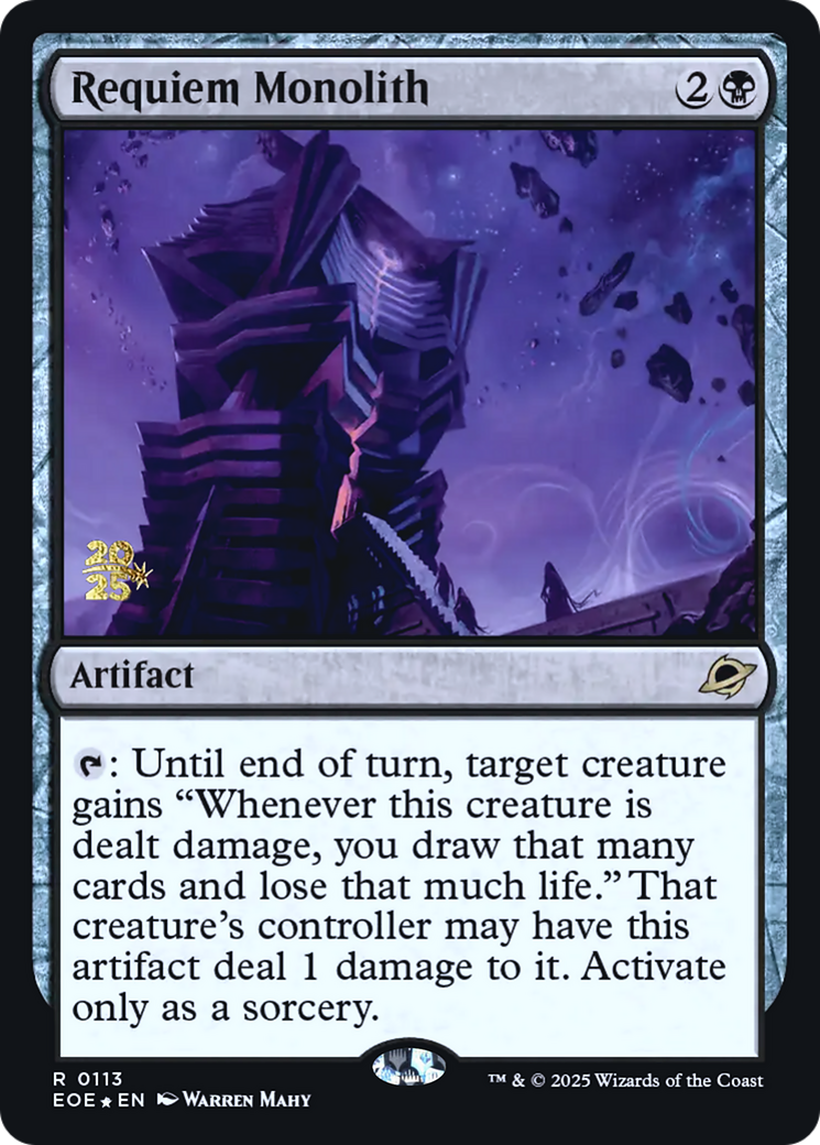 Requiem Monolith (Prerelease) Foil