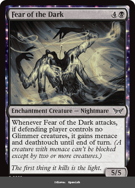 Fear of the Dark - Spanish - Spanish