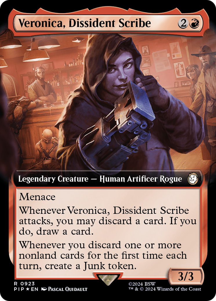 Veronica, Dissident Scribe Foil