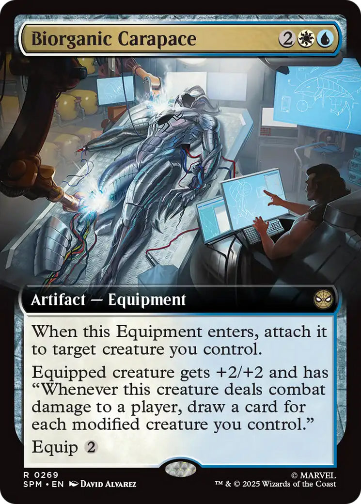 Biorganic Carapace (Extended Art) Foil