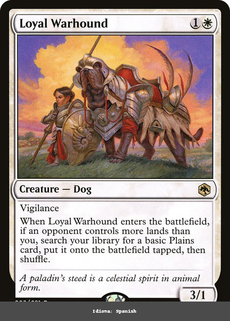 Loyal Warhound - Regular - Spanish