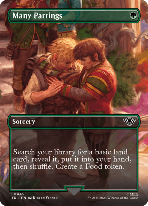 Many Partings - (Borderless)