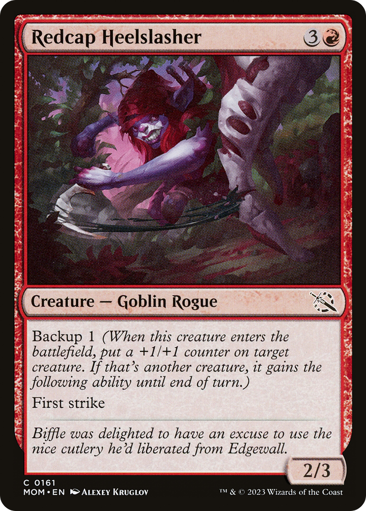 Redcap Heelslasher Foil