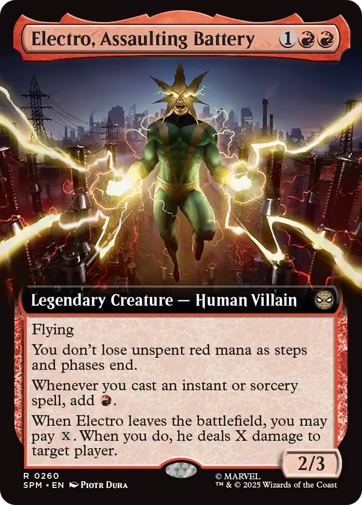 Electro, Assaulting Battery (Extended Art)