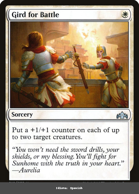 Gird for Battle - Regular - Spanish