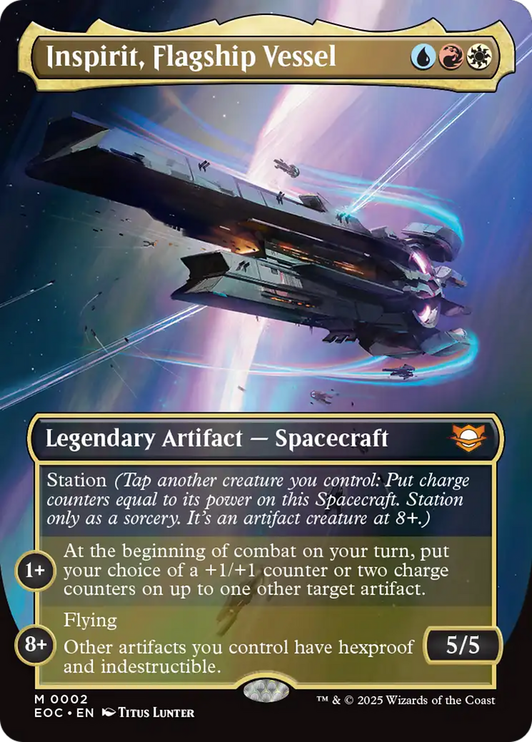 Inspirit, Flagship Vessel (Borderless) Foil
