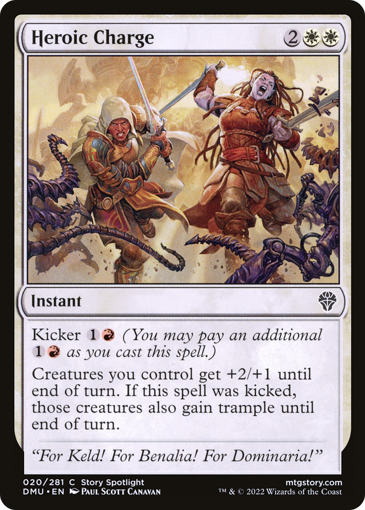 Heroic Charge Foil
