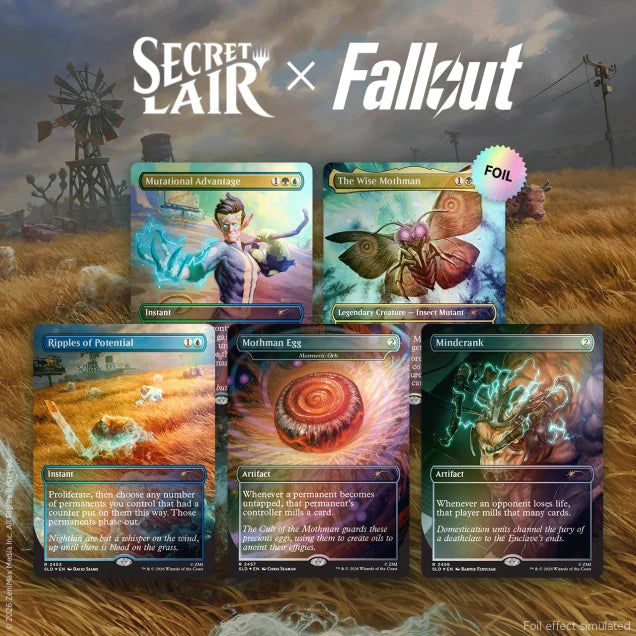 Secret Lair x Fallout Rad Foil Edition