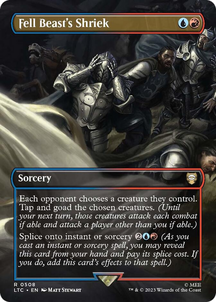 Fell Beast's Shriek Foil
