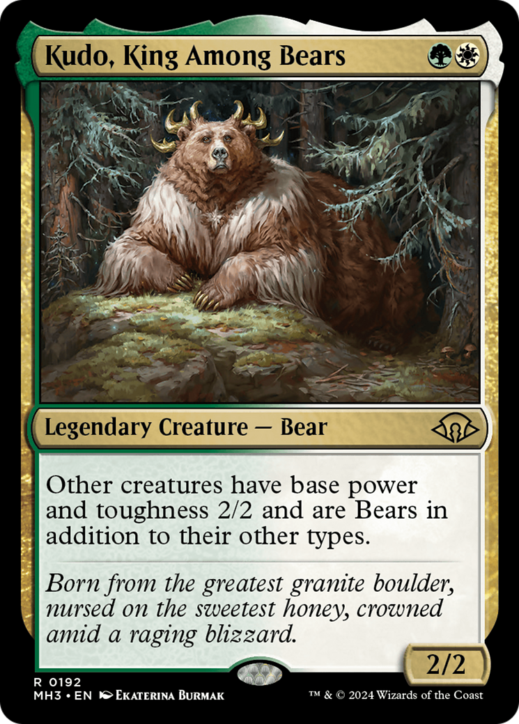 Kudo, King Among Bears Foil
