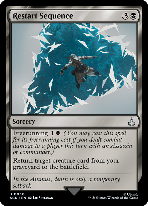 Restart Sequence - Regular