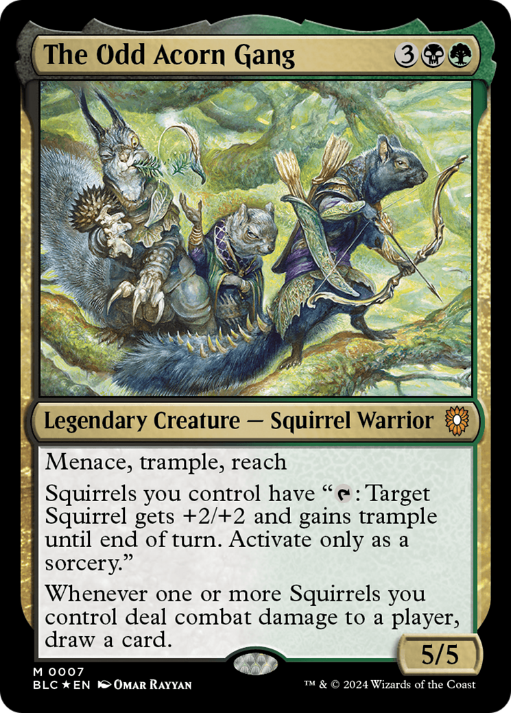The Odd Acorn Gang Foil