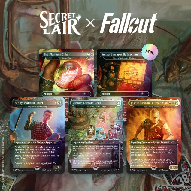 Secret Lair x Fallout Welcome to New Vegas Foil Edition