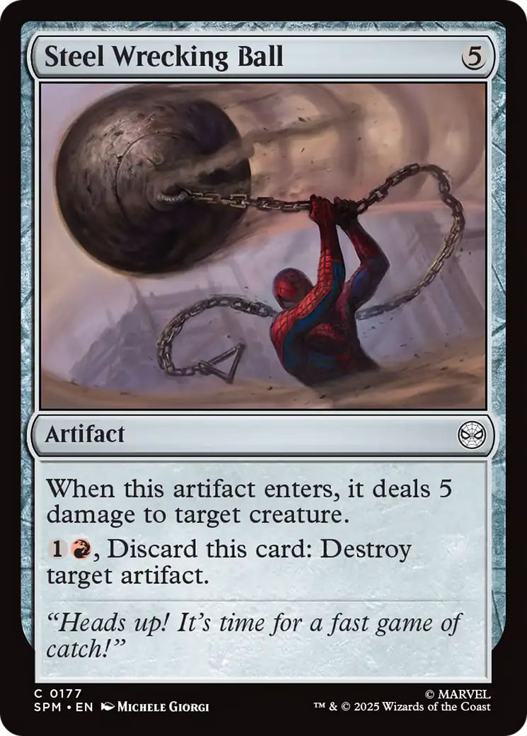 Steel Wrecking Ball Foil