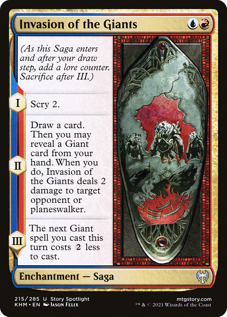 Invasion of the Giants Foil