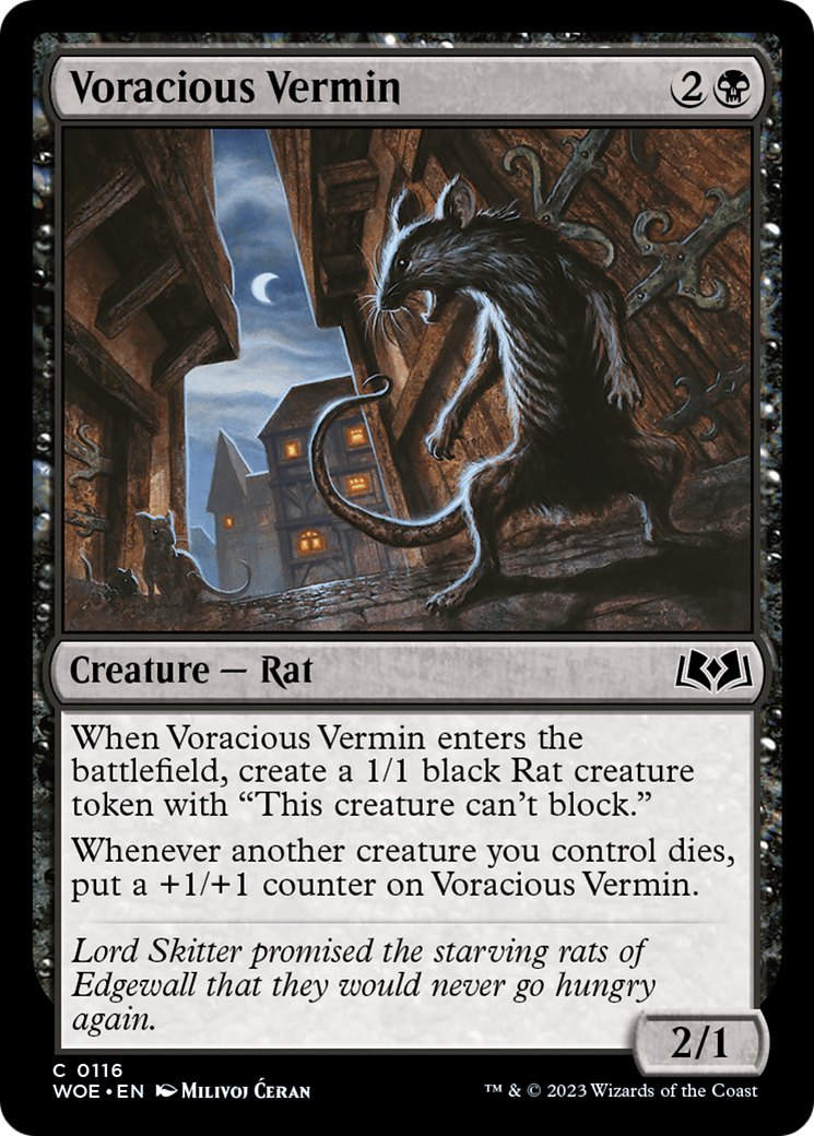 Voracious Vermin Foil