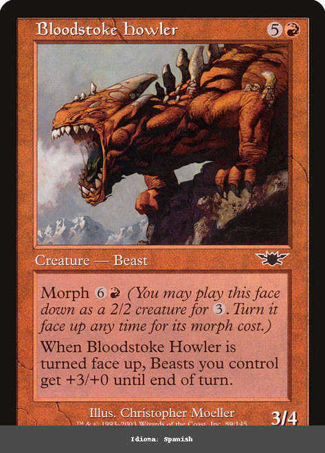 Bloodstoke Howler - Regular - Spanish