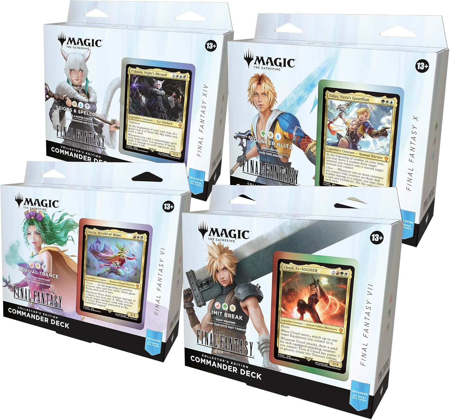 Final Fantasy Collector's Edition Commander Deck Set