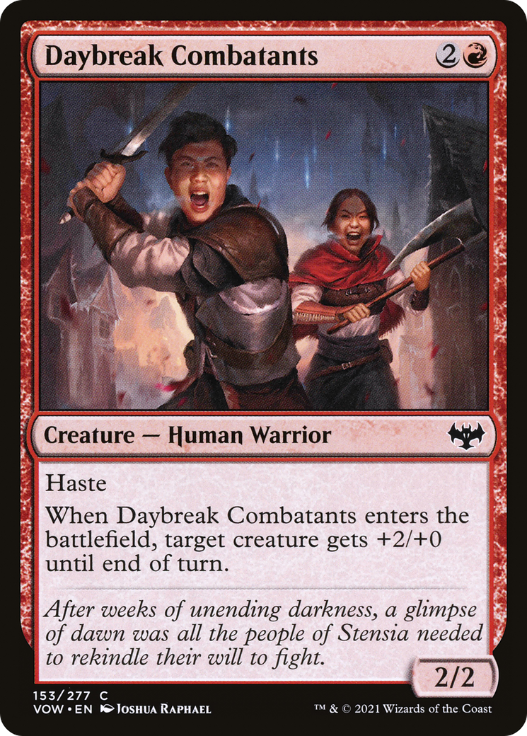 Daybreak Combatants Foil
