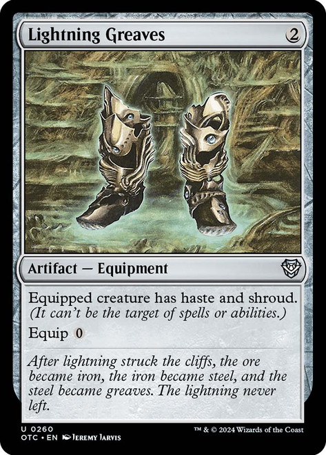Lightning Greaves - Regular