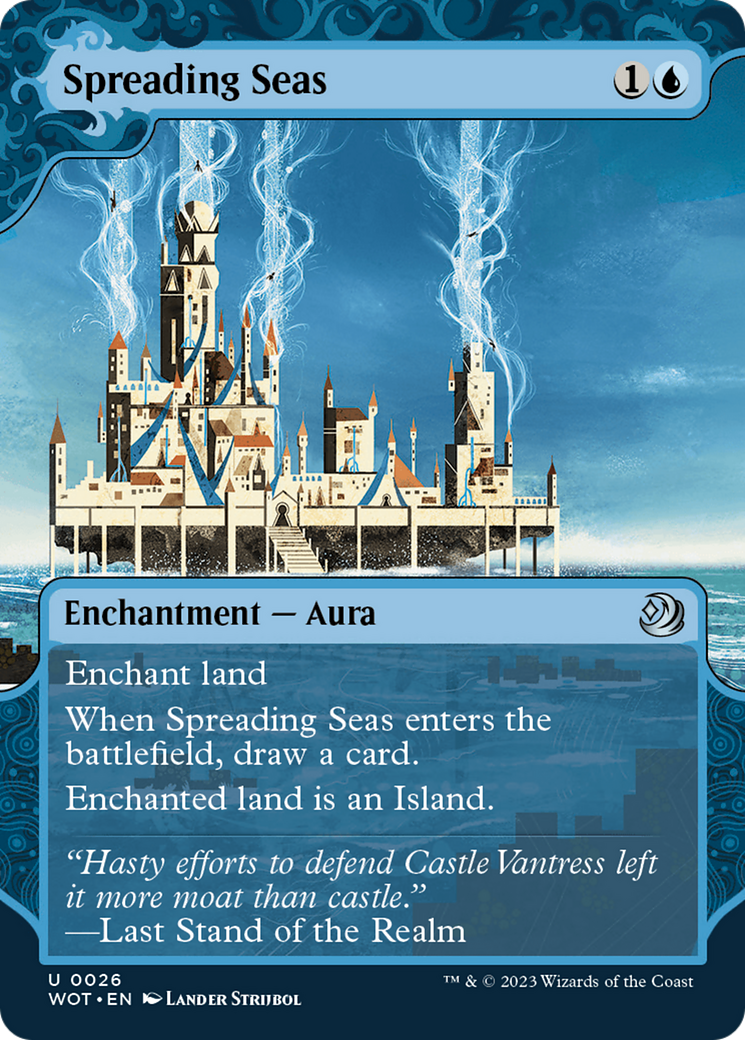 Spreading Seas Foil