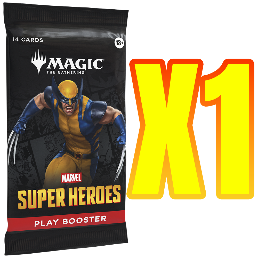 Marvel Super Heroes Play Booster