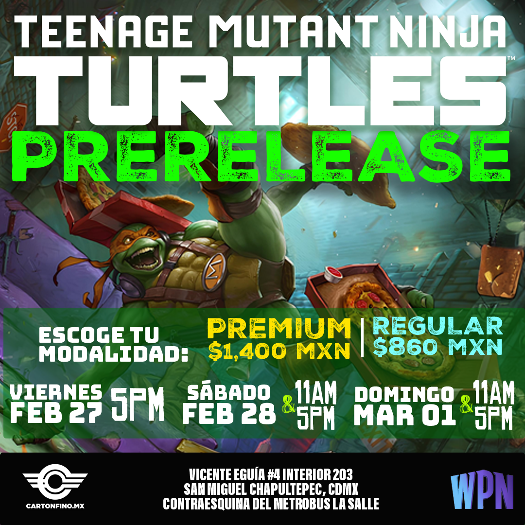 Pase de Evento: Teenage Mutant Ninja Turtles