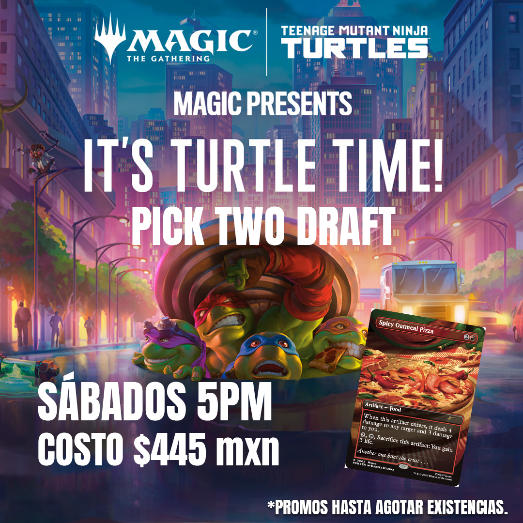 Pase de Evento: TMNT Its Turtle time! PICK2DRAFT