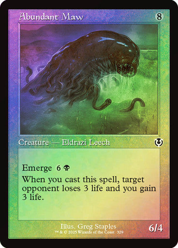 Abundant Maw (Retro Frame) Foil