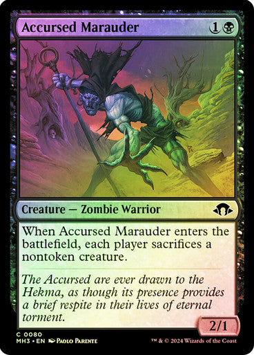 Accursed Marauder Foil