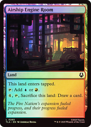 Airship Engine Room Foil
