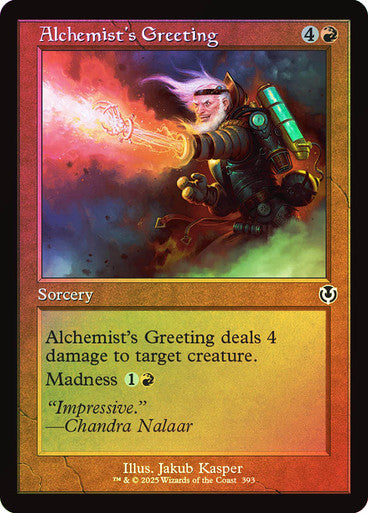 Alchemist's Greeting (Retro Frame) Foil