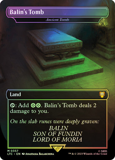 Ancient Tomb (Balin's Tomb) Foil