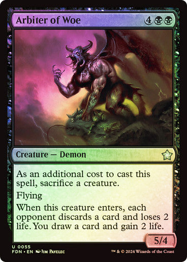 Arbiter of Woe Foil