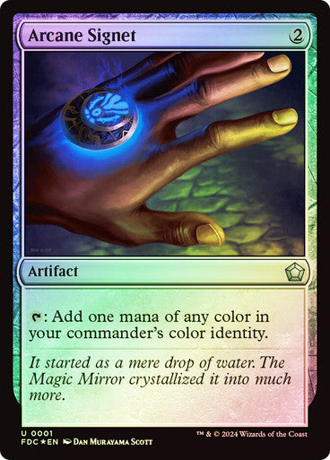 Arcane Signet Foil