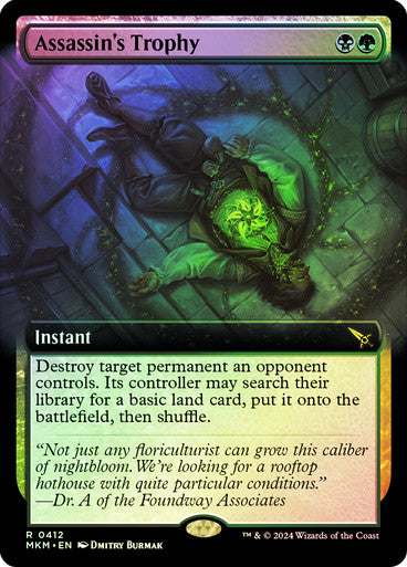 Assassin's Trophy (Extended Art) Foil