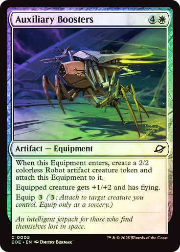 Auxiliary Boosters Foil