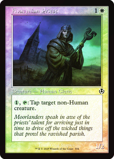 Avacynian Priest (Retro Frame) Foil