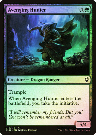 Avenging Hunter Foil