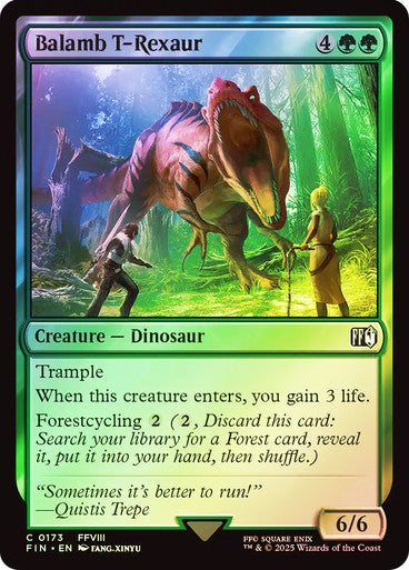 Balamb T-Rexaur Foil