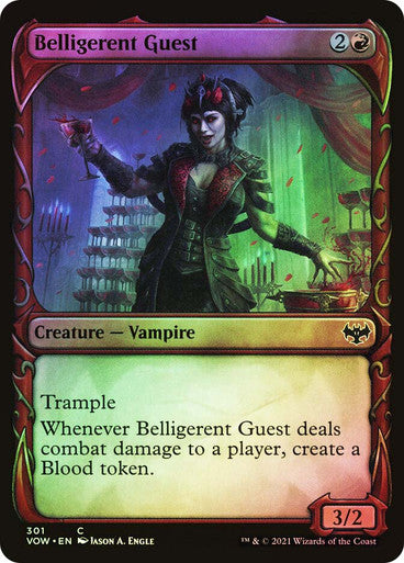 Belligerent Guest (Showcase) Foil