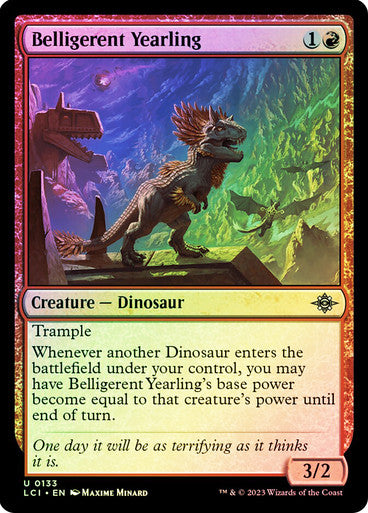 Belligerent Yearling Foil