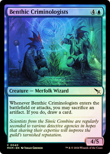Benthic Criminologists Foil