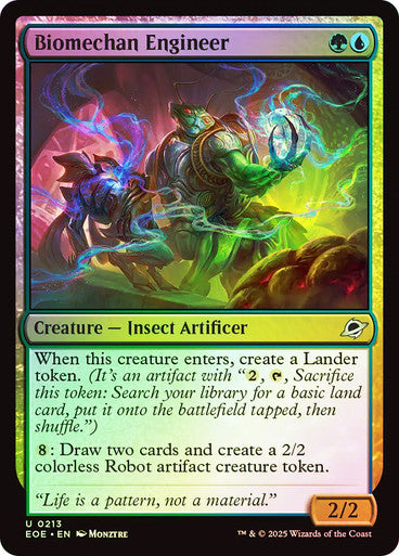 Biomechan Engineer Foil