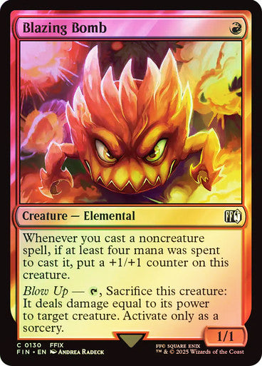 Blazing Bomb Foil